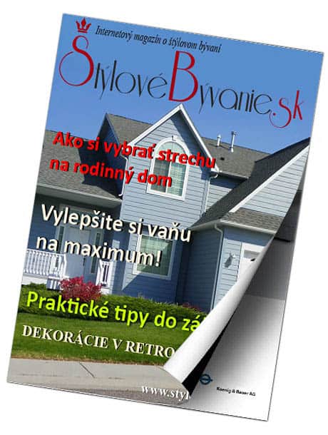 Internetový magazín Štýlové Bývanie