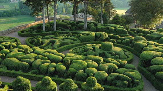 Úžasné záhrady Marqueyssac