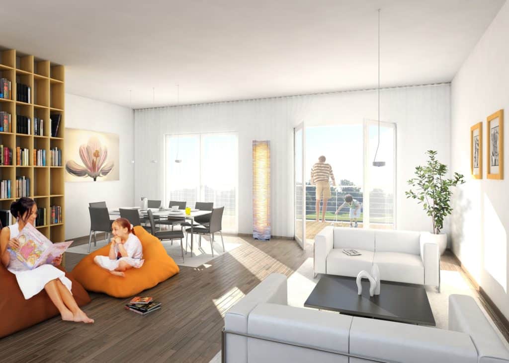 Moderná obývačka