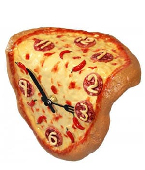 Pizza hodiny - Nostalgia Shop