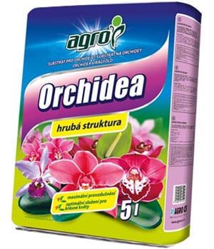 Substrát pre orchidey