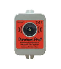 Deramax Profi - ultrazvukový plašič škodcov